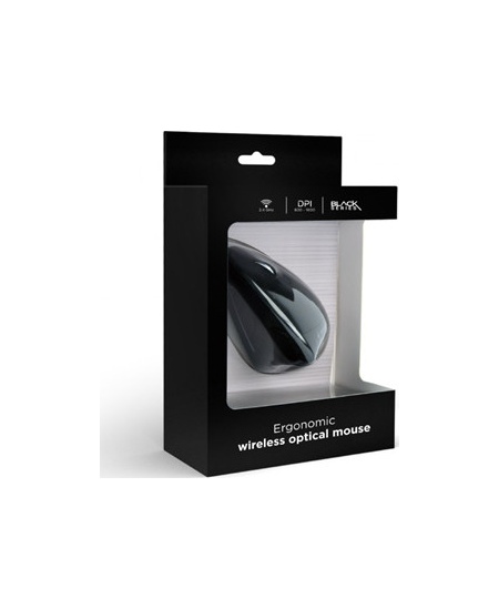 Gembird | MUSW-ERGO-01 | 2.4GHz Wireless Optical Mouse | Optical Mouse | USB | Black