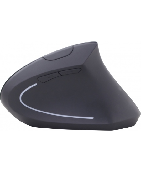 Gembird | MUSW-ERGO-01 | 2.4GHz Wireless Optical Mouse | Optical Mouse | USB | Black