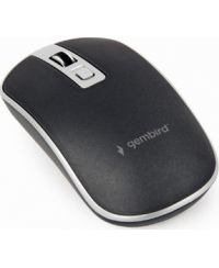 Gembird | Optical USB mouse | MUS-4B-06-BS | Optical mouse | Black/Silver