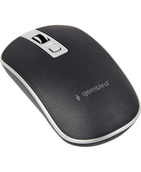 Gembird | Optical USB mouse | MUS-4B-06-BS | Optical mouse | Black/Silver
