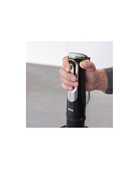 Braun | Hand Blender | MQ9135XI MultiQuick 9 | Hand Blender | 1200 W | Number of speeds 3 | Black/Stainless Steel