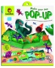 Pirmasis POP UP knygelės kūrybinis rinkinys LUDATTICA Dinozaurai
