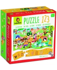 Skaičiavimo dėlionė 123 LUDATTICA Ūkis