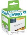 Dymo 99010 (S0722370) Etiketės 28 x 89mm, 2 ritinėliai x 130 etikečių, Balta