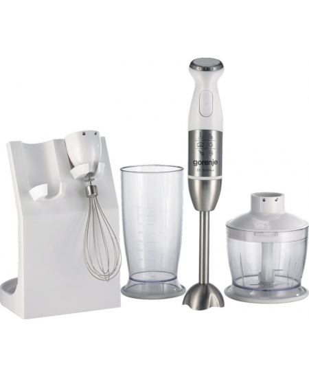 Gorenje | Blender | HBC806QW | Hand Blender | 800 W | Number of speeds Variable | Chopper | White
