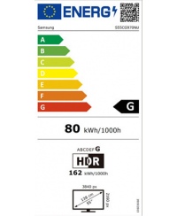 Samsung LS55CG970NUXDU | 55 " | VA | 16:9 | 165 Hz | 1 ms | 3840 x 2160 pixels | 600 cd/m² | HDMI ports quantity 3 | Black