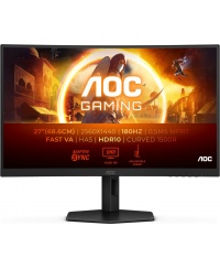 AOC CQ27G4X | 27 " | VA | QHD | 16:9 | 180 Hz | 1 ms | 2560 x 1440 pixels | 300 cd/m² | HDMI ports quantity 2 | Warranty 3