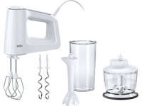 Braun | MultiMix 3 Hand Mixer | HM 3135 WH | Hand Mixer | 500 W | Number of speeds 5 | Turbo mode | White