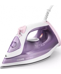 Philips | DST3010/30 3000 Series | Steam Iron | 2000 W | Water tank capacity 300 ml | Continuous steam 30 g/min | Purple/White