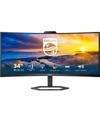 Philips | Monitor with Windows Hello Webcam | 34E1C5600HE/00 | 34 " | VA | 21:9 | 100 Hz | 4 ms | 3440 x 1440 pixels | 300 