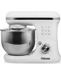 Tristar Kitchen Machine | MX-4817 | 1200 W | Number of speeds 6 | Bowl capacity 5 L | White