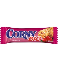 Javainių batonėlis CORNY BIG, spanguolių, 50 g