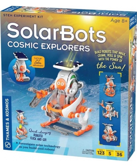 Kosmoso tyrinėtojai THAMES&KOSMOS „SolarBots“