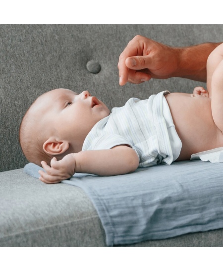 BabyOno vystyklai medvilniniai 3 vnt, rudi 348/08