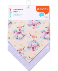 BabyOno seilinukas-šalikas 2 vnt., arkliukai, 879/15