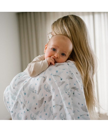 BabyOno vystyklai bambukiniai 3 vnt mėlyni 397/12
