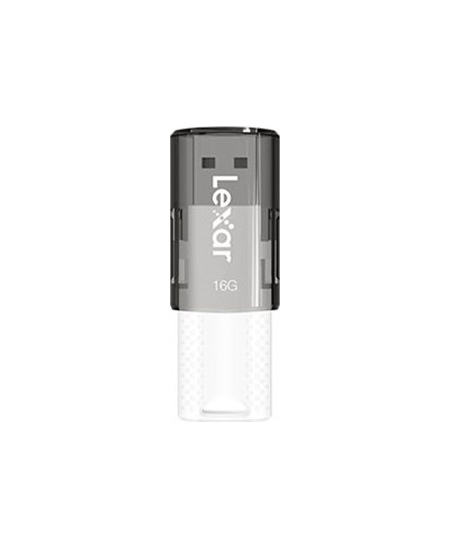 Lexar | Flash drive | JumpDrive S60 | 16 GB | USB 2.0 | Black/Teal