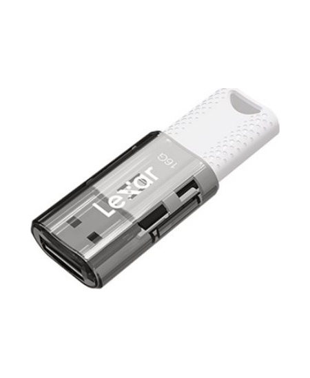 Lexar | Flash drive | JumpDrive S60 | 16 GB | USB 2.0 | Black/Teal