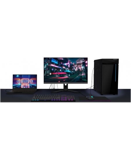 Gigabyte | Gaming Monitor | M27Q-EK | 27 " | IPS | QHD | 170 Hz | 0.5 ms | 2‎‎560 x 1440 pixels | 3‎50 cd/m² | HDMI 