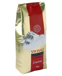 Kavos pupelės SWISSO Crema, 1 kg