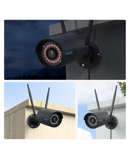 Reolink | WiFi Security Camera with Smart Detection | W320 | Bullet | 5 MP | 4.0mm fixed | IP66 | H.264 | Micro SD, Max. 256 GB