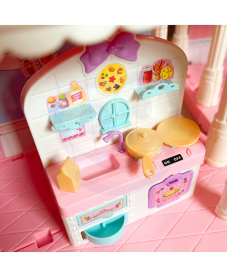 WOOPIE Domek dla Lalek CASTLE VILLA XXL