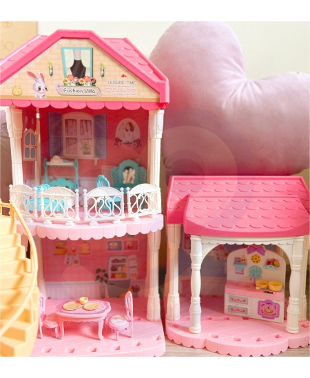 WOOPIE Domek dla Lalek CASTLE VILLA XXL