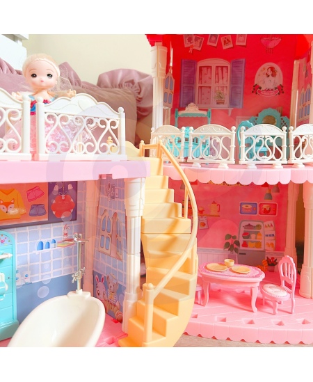 WOOPIE Domek dla Lalek CASTLE VILLA XXL