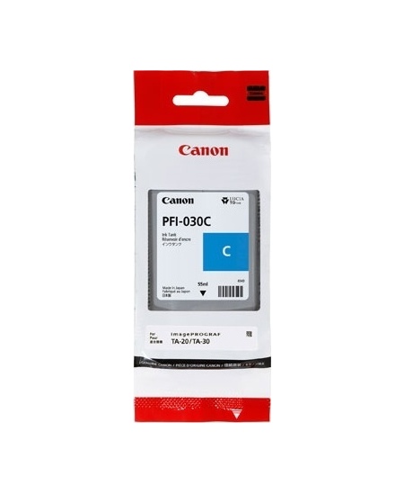 Canon PFI-030C (3490C001) Rašalinė kasetė, Žydra