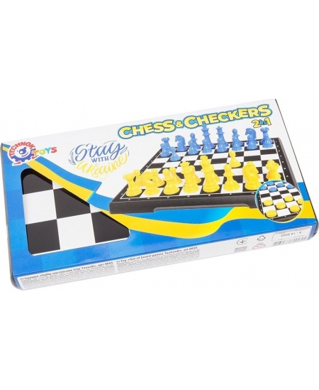 Stalo žaidimas Technok „Šachmatai ir šaškės“