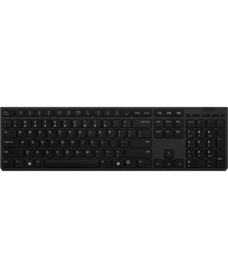 Lenovo | Professional Wireless Rechargeable Keyboard | Keyboard | Wireless | Lithuanian | Grey | Scissors switch keys