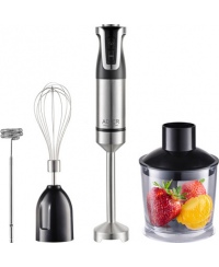 Adler | AD 4627 | Hand Blender Set | 1800 W | Number of speeds 20 | Turbo mode | Chopper | Stainless Steel/Black