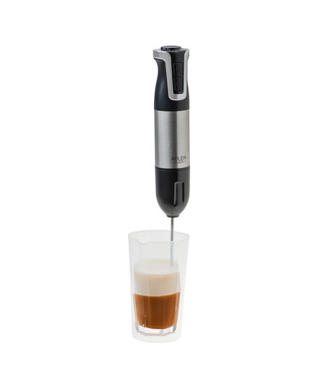 Adler | AD 4627 | Hand Blender Set | 1800 W | Number of speeds 20 | Turbo mode | Chopper | Stainless Steel/Black