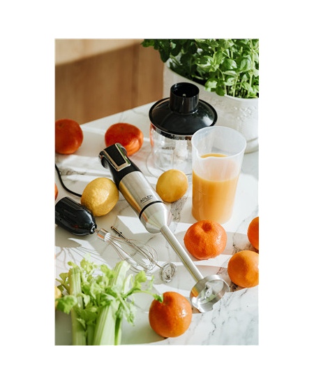Adler | AD 4627 | Hand Blender Set | 1800 W | Number of speeds 20 | Turbo mode | Chopper | Stainless Steel/Black