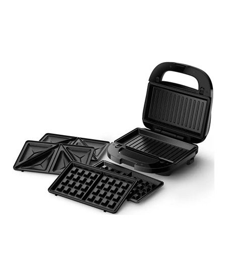 Philips Sandwich Maker | HD2350/80 | 750 W | Number of plates 3 | Black