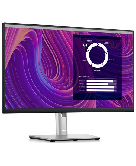 Dell Monitor P2423 24 ", IPS, WUXGA, 1920 x 1200, 16:10, 5 ms, 300 cd/m², Black, 60 Hz, HDMI ports quantity 1
