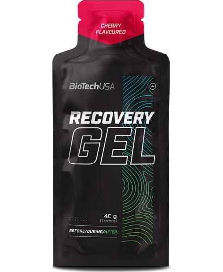 Atstatomasis gėrimas BioTechUSA Recovery Gel, vyšnių skonio, maisto papildas, 40 g