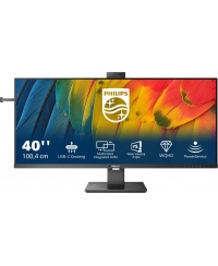 Philips | Business Monitor | 40B1U5601H/00 | 40 " | IPS | 21:9 | 100 Hz | 4 ms | 3440 x 1440 pixels | 300 cd/m² | Black