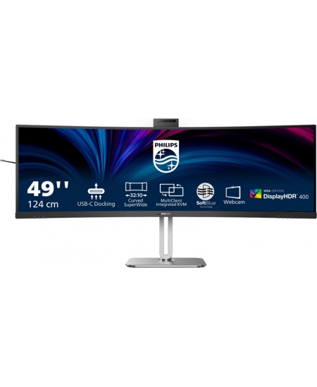 Philips | 49B2U6900CH/00 | 48.8 " | VA | 32:9 | 75 Hz | 4 ms | 5120 x 1440 pixels | 450 cd/m² | HDMI ports quantity 2