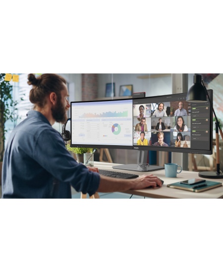 Philips | 49B2U6900CH/00 | 48.8 " | VA | 32:9 | 75 Hz | 4 ms | 5120 x 1440 pixels | 450 cd/m² | HDMI ports quantity 2