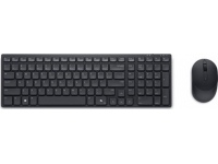 Dell | Silent Keyboard and Mouse | KM555 | Keyboard and Mouse Set | Wireless | Estonian (QWERTY) | Black | 2.4 GHz, Bluetooth 5.