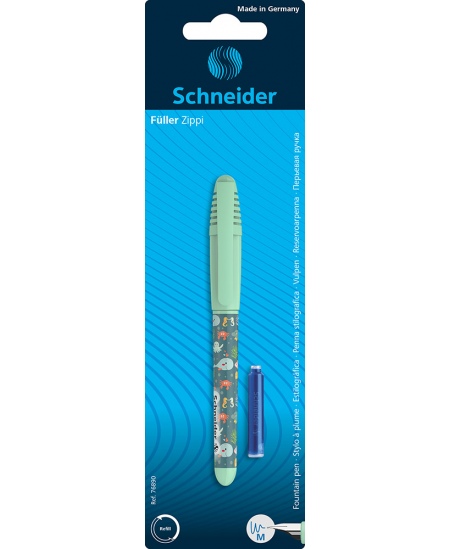 Plunksnakotis SCHNEIDER Zippi Happy Fish, blisteryje