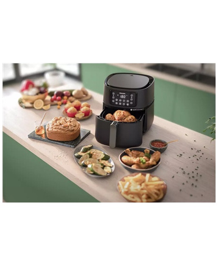 Philips | XXL Connected Air Fryer | HD9285/93 5000 Series | Power 2000 W | Capacity 7.2 L | Black