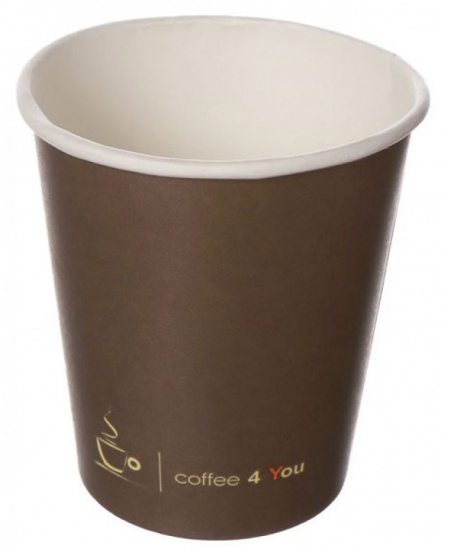 Popieriniai puodeliai COFFEE 4 YOU, 250 ml, 100 vnt