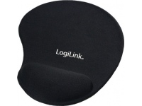 Mousepad with Gel Wrist Rest Support, | Logilink | ID0027 | Black