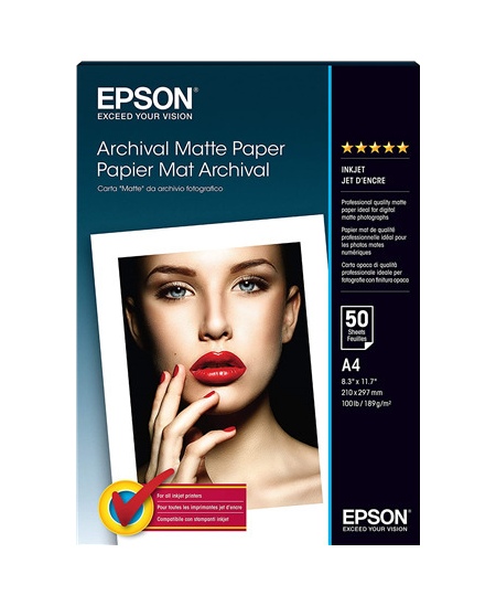 Archival Matte Paper - A4 - 50 Sheets | A4