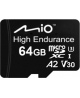 Mio High Endurance | 64 GB | MicroSD | Flash memory class UHS-I