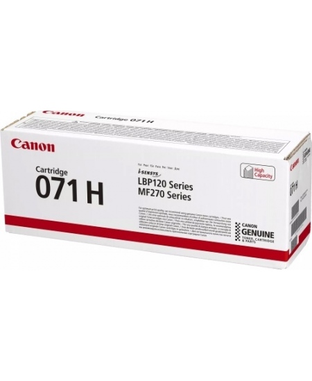 Canon 071H (5646C002) Lazerinė kasetė, Juoda