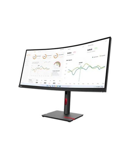 Lenovo | ThinkVision | T34w-30 | 34 " | VA | 21:9 | 60 Hz | 4 ms | 3440 x 1440 | 350 cd/m² | HDMI ports quantity 1 | Black