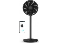 Duux Fan | Whisper Flex 2 | Stand Fan | Black | Diameter 34 cm | Number of speeds 30 | Oscillation | 2-21.5 W | Yes